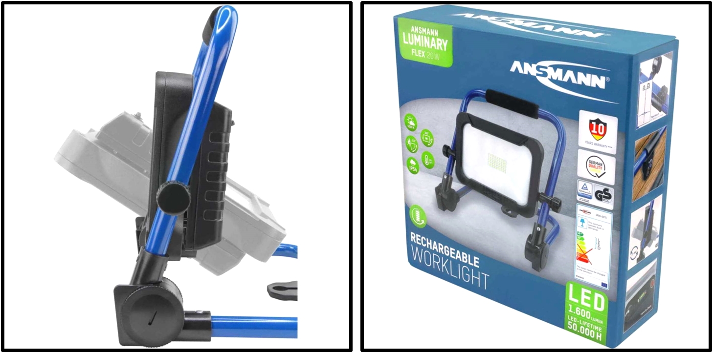 תאורת הצפה לד ANSMANN 1600-0275 FL1600R